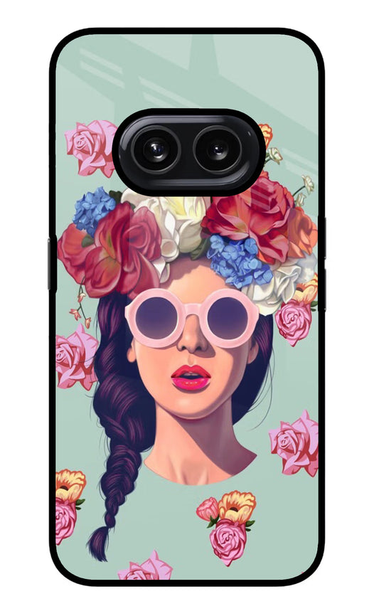 Pretty Girl Nothing Phone 2A Glass Case