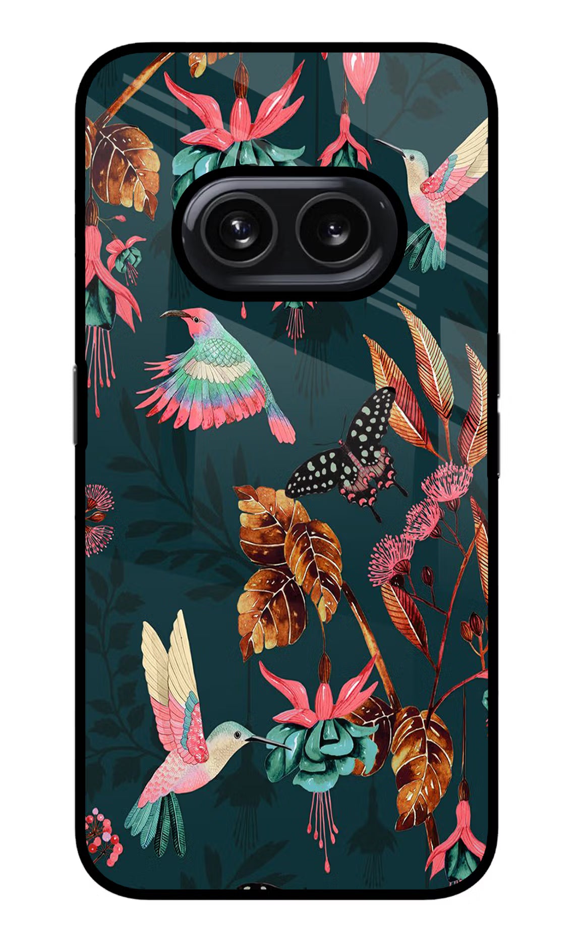 Birds Nothing Phone 2A Glass Case