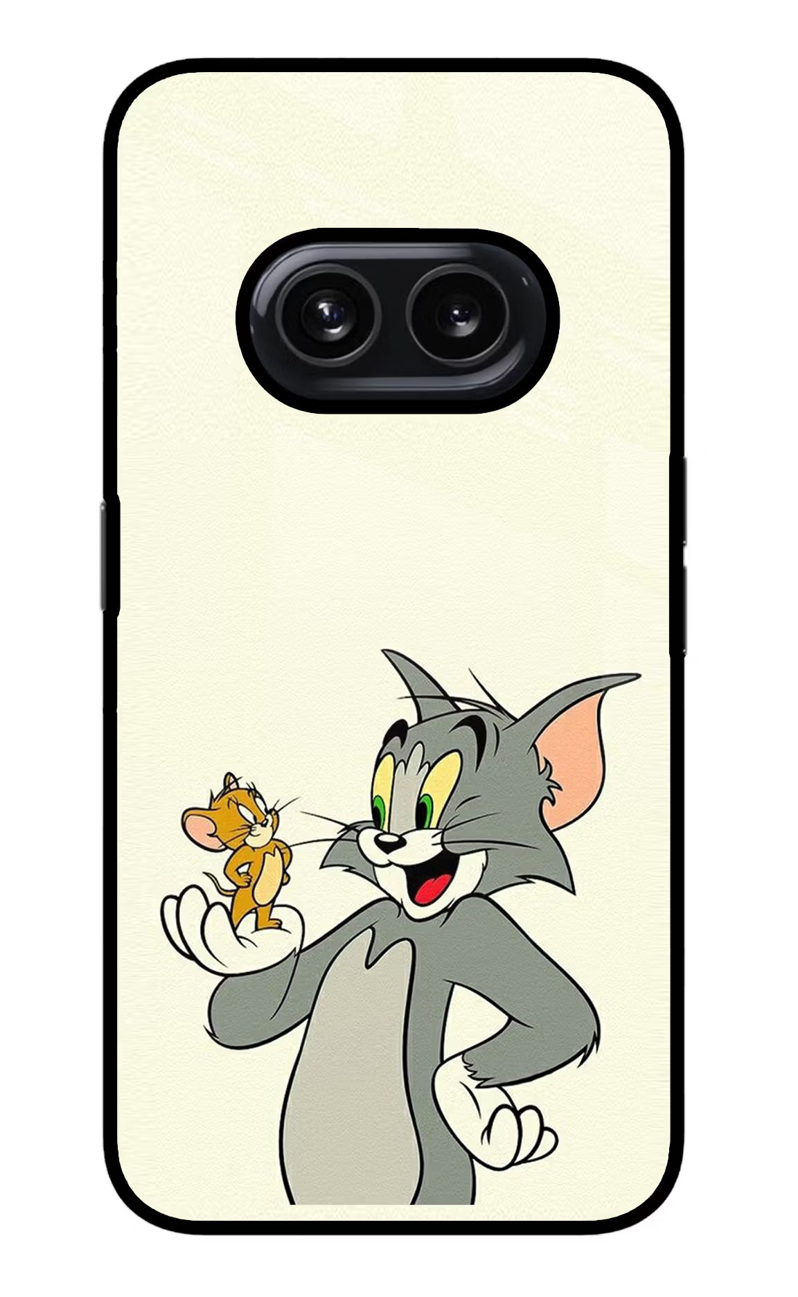 Tom & Jerry Nothing Phone 2A Glass Case Back Cover by Casekaro