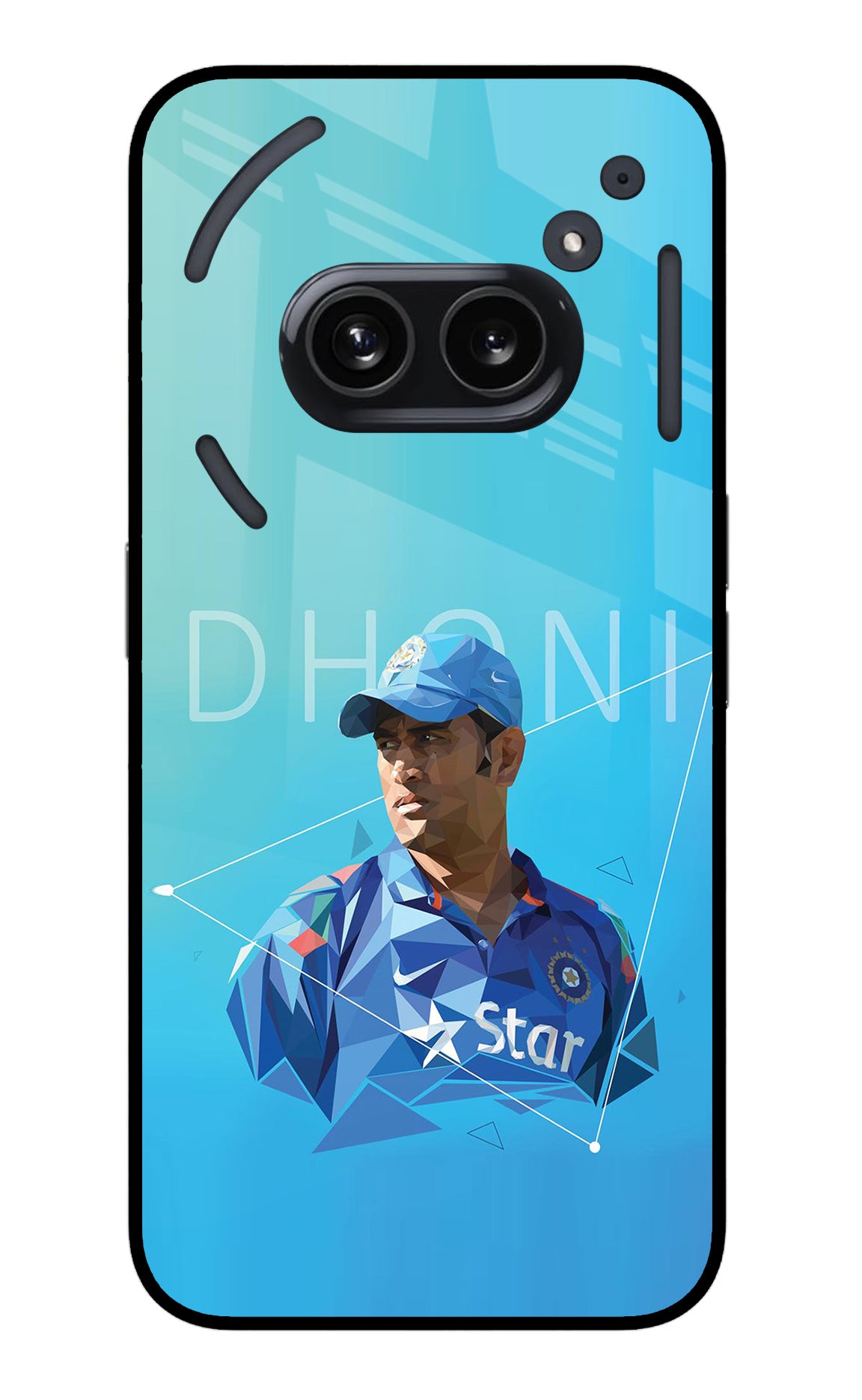 Dhoni Artwork Nothing Phone 2A Back Cover