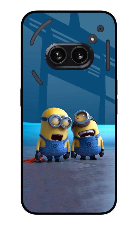 Minion Laughing Nothing Phone 2A Glass Case