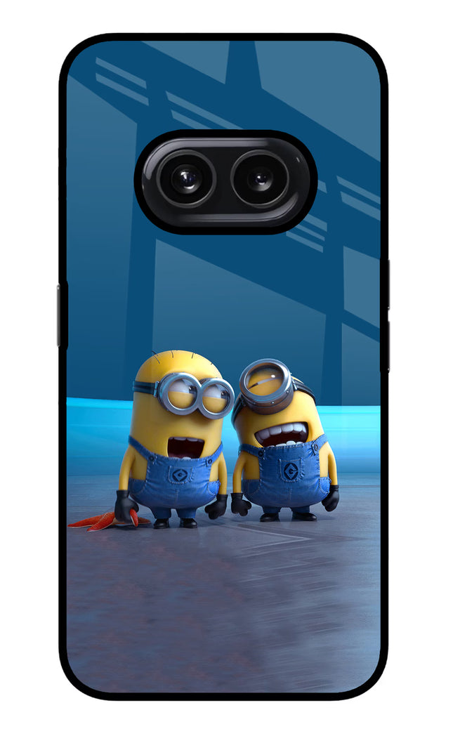 Minion Laughing Nothing Phone 2A Glass Case