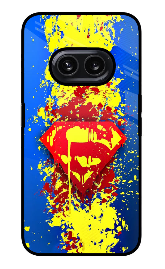 Superman logo Nothing Phone 2A Glass Case