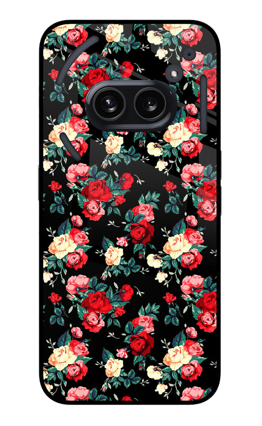 Rose Pattern Nothing Phone 2A Glass Case