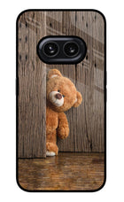 Teddy Wooden Nothing Phone 2A Glass Case