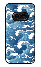 Blue Waves Nothing Phone 2A Glass Case