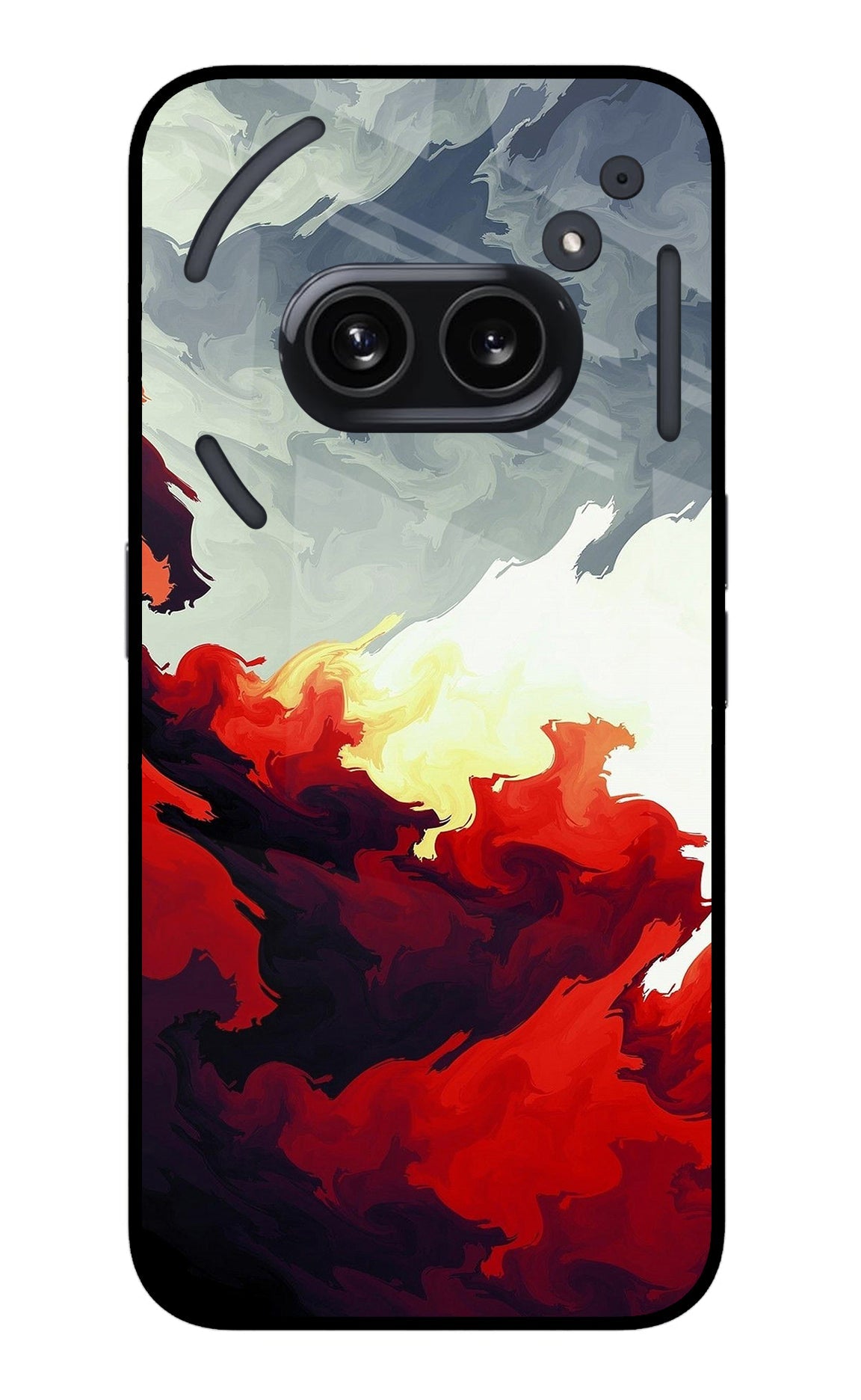 Fire Cloud Nothing Phone 2A Back Cover