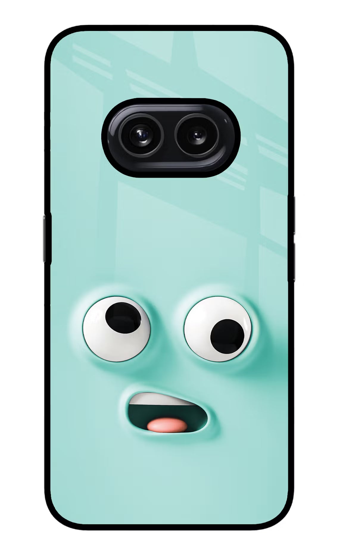 Funny Cartoon Nothing Phone 2A Glass Case Back Cover by Casekaro