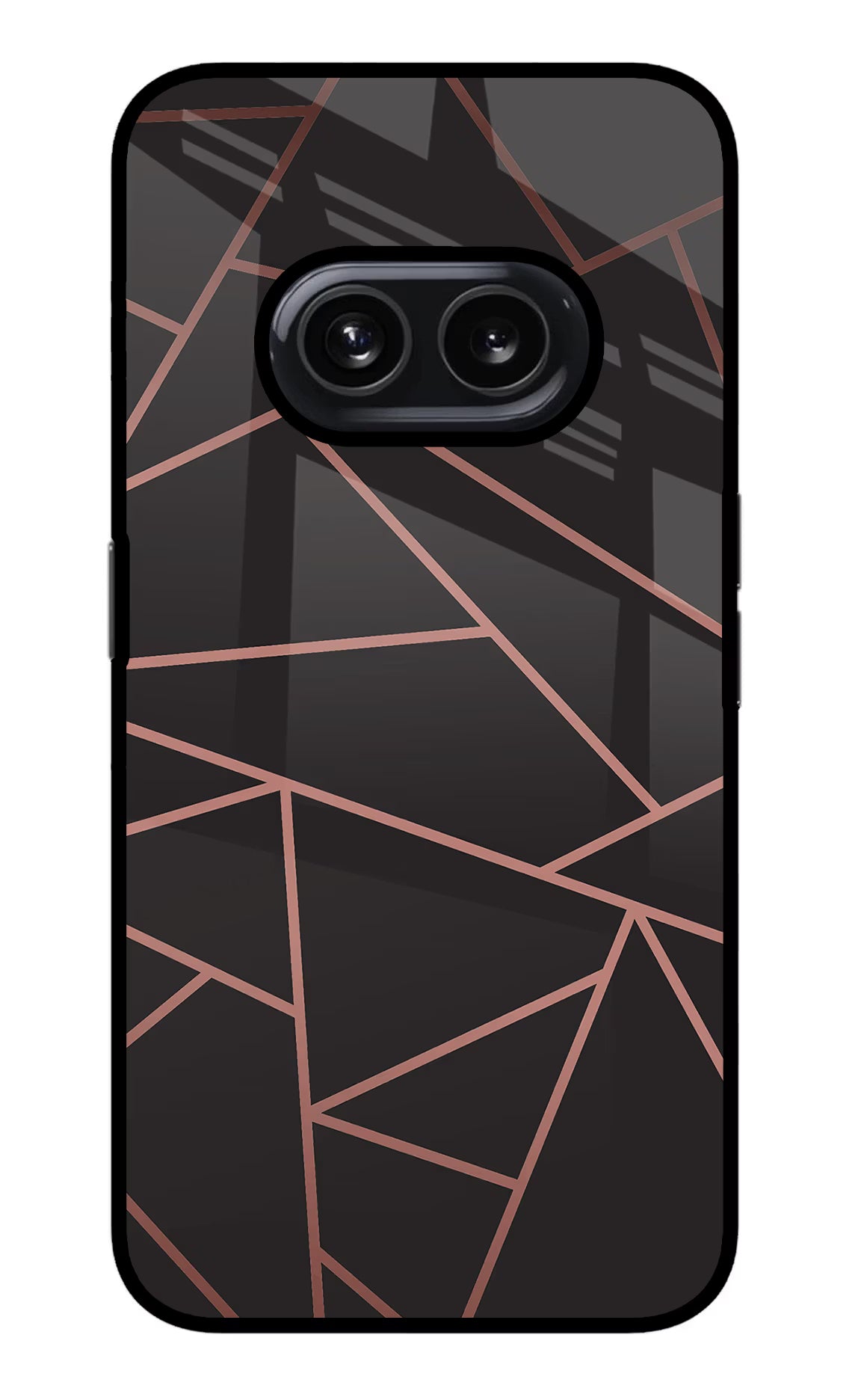 Geometric Pattern Nothing Phone 2A Glass Case Back Cover by Casekaro