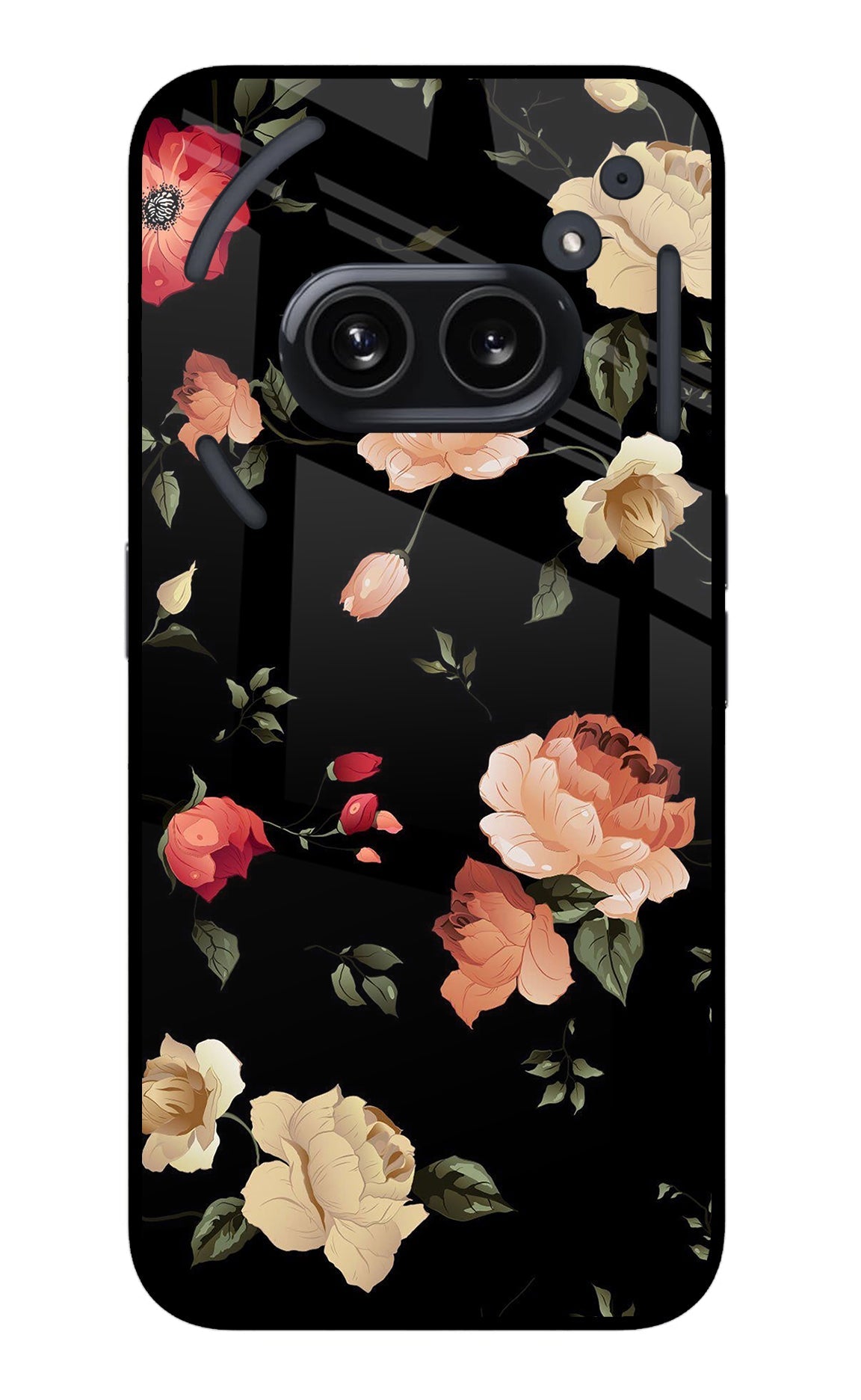 Flowers Nothing Phone 2A Glass Case