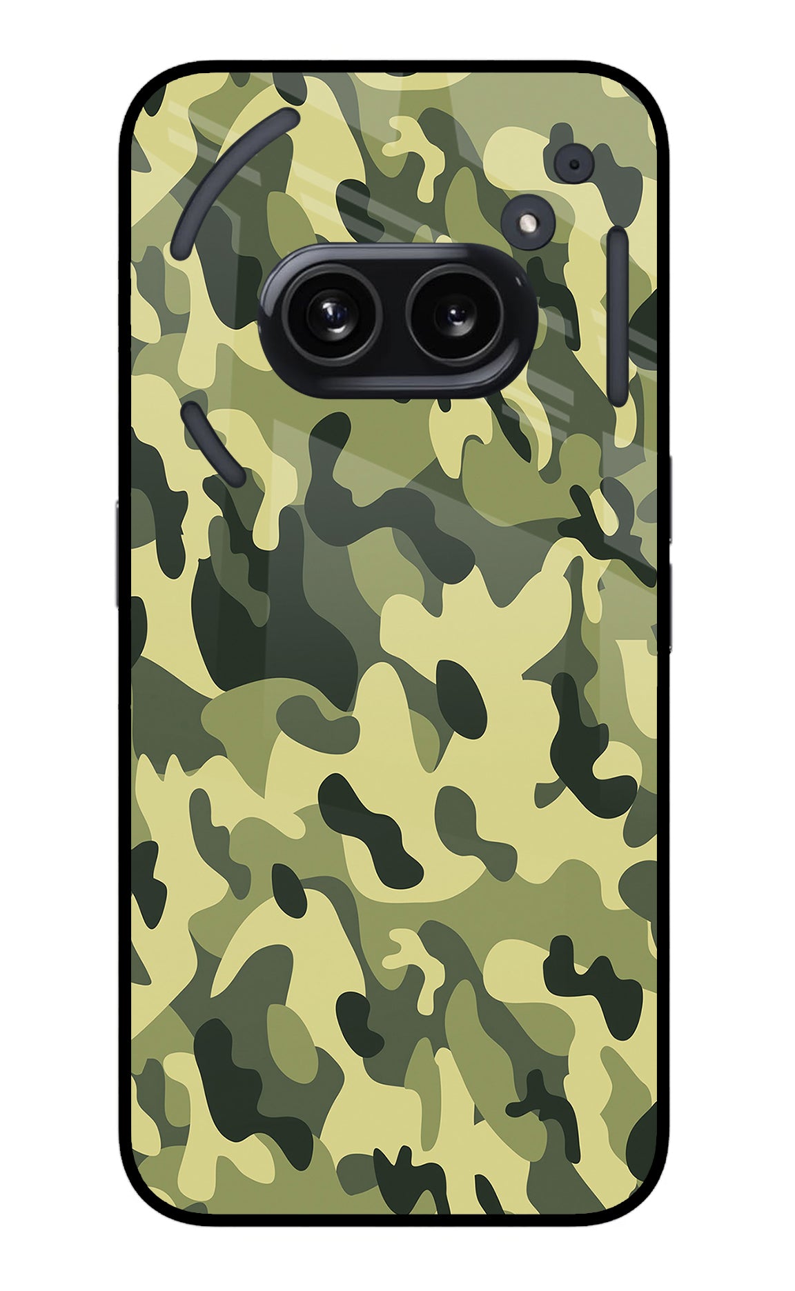 Camouflage Nothing Phone 2A Glass Case