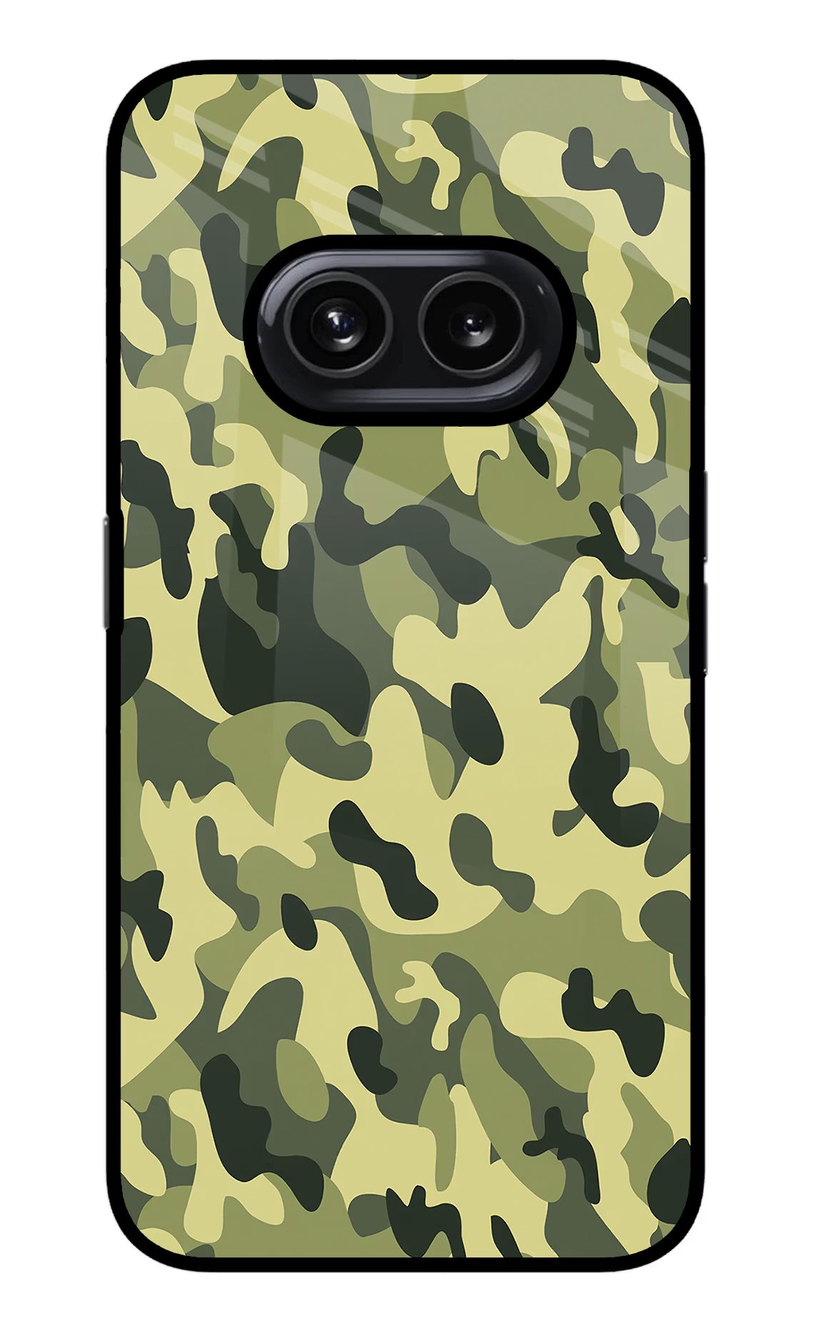 Camouflage Nothing Phone 2A Glass Case