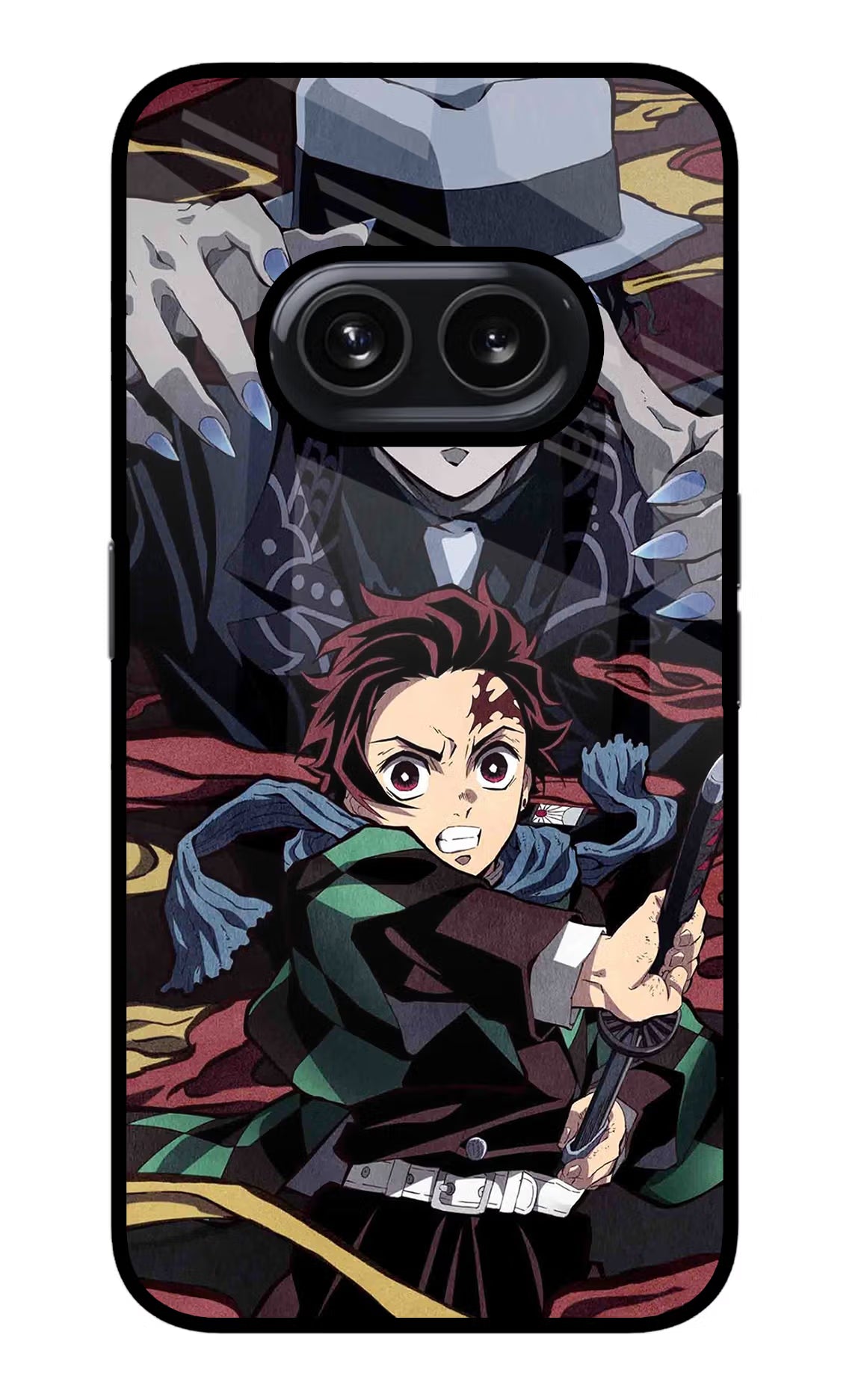 Demon Slayer Nothing Phone 2A Glass Case Back Cover by Casekaro
