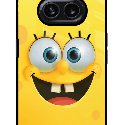 Sponge 1 Nothing Phone 2A Glass Case Back Cover by Casekaro