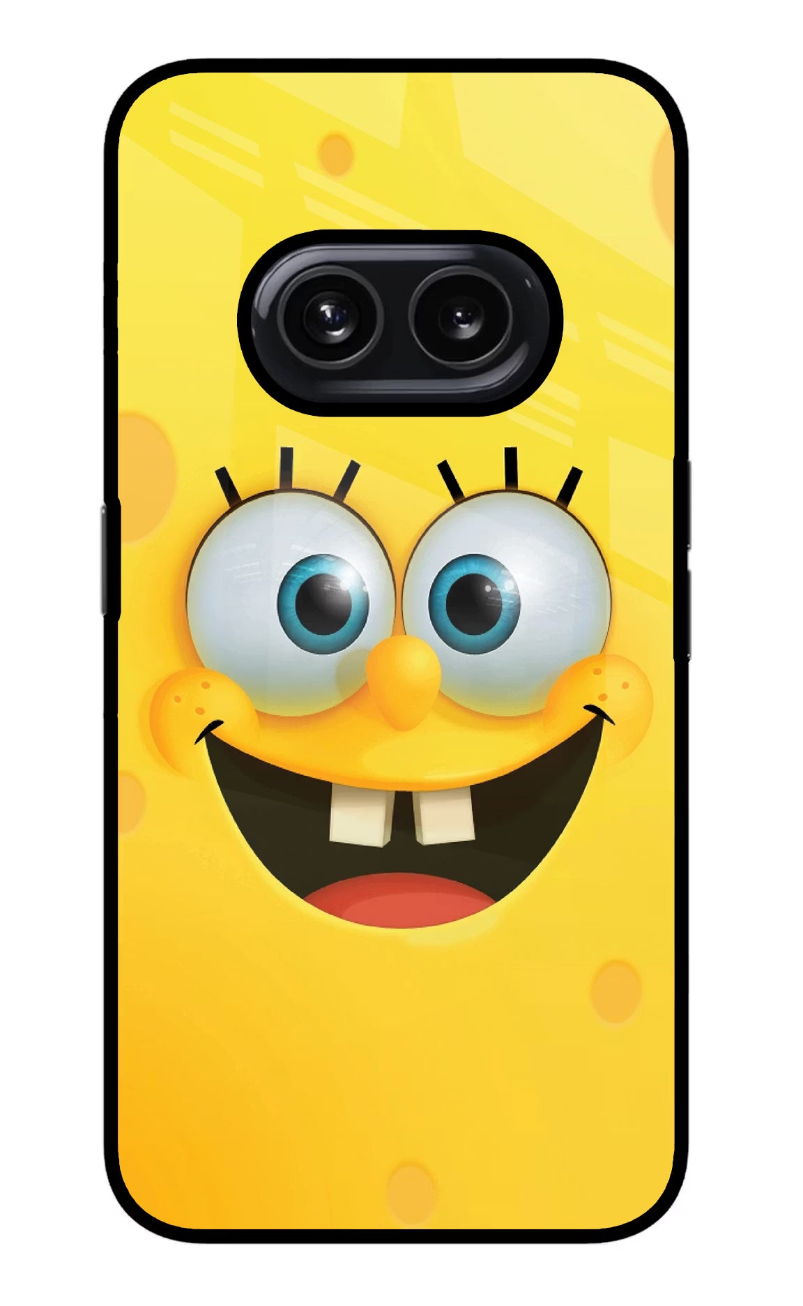 Sponge 1 Nothing Phone 2A Glass Case Back Cover by Casekaro