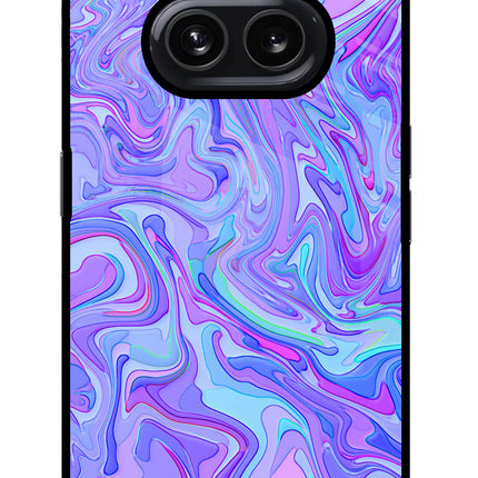 Glitter Nothing Phone 2A Glass Case Back Cover by Casekaro