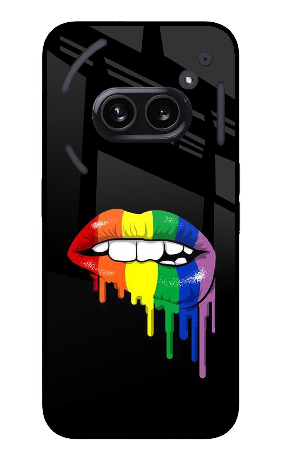 Lips Biting Nothing Phone 2A Glass Case