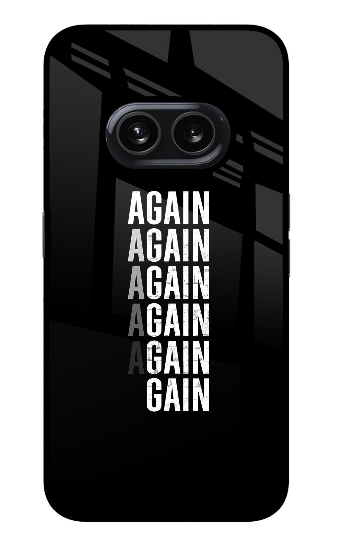 Again Again Gain Nothing Phone 2A Back Cover