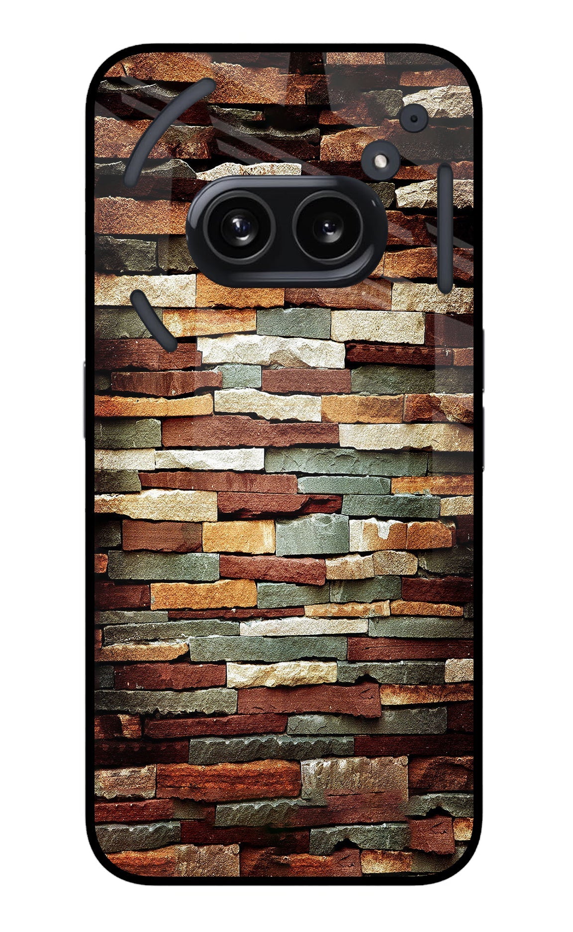 Bricks Pattern Nothing Phone 2A Glass Case