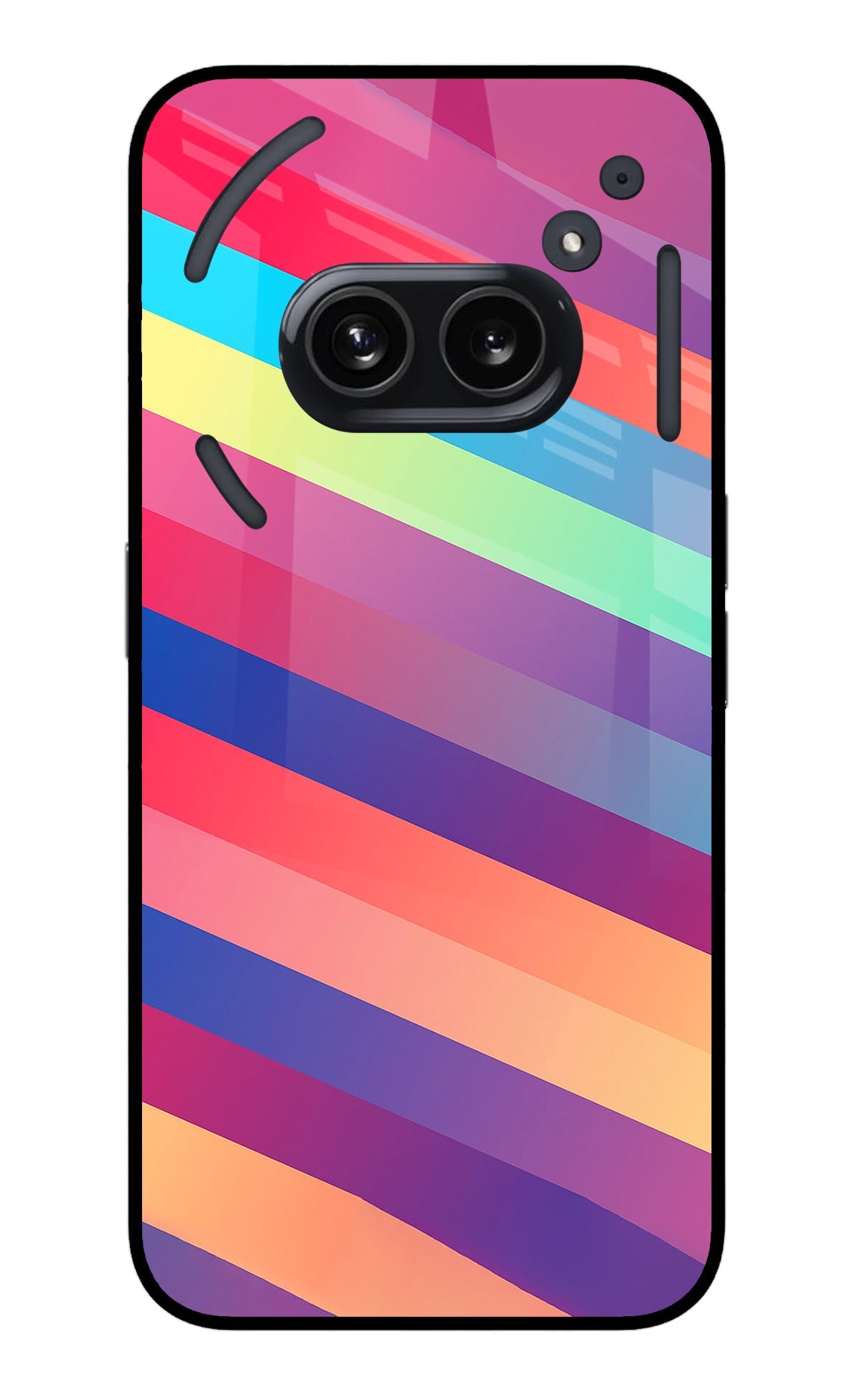 Stripes color Nothing Phone 2A Back Cover