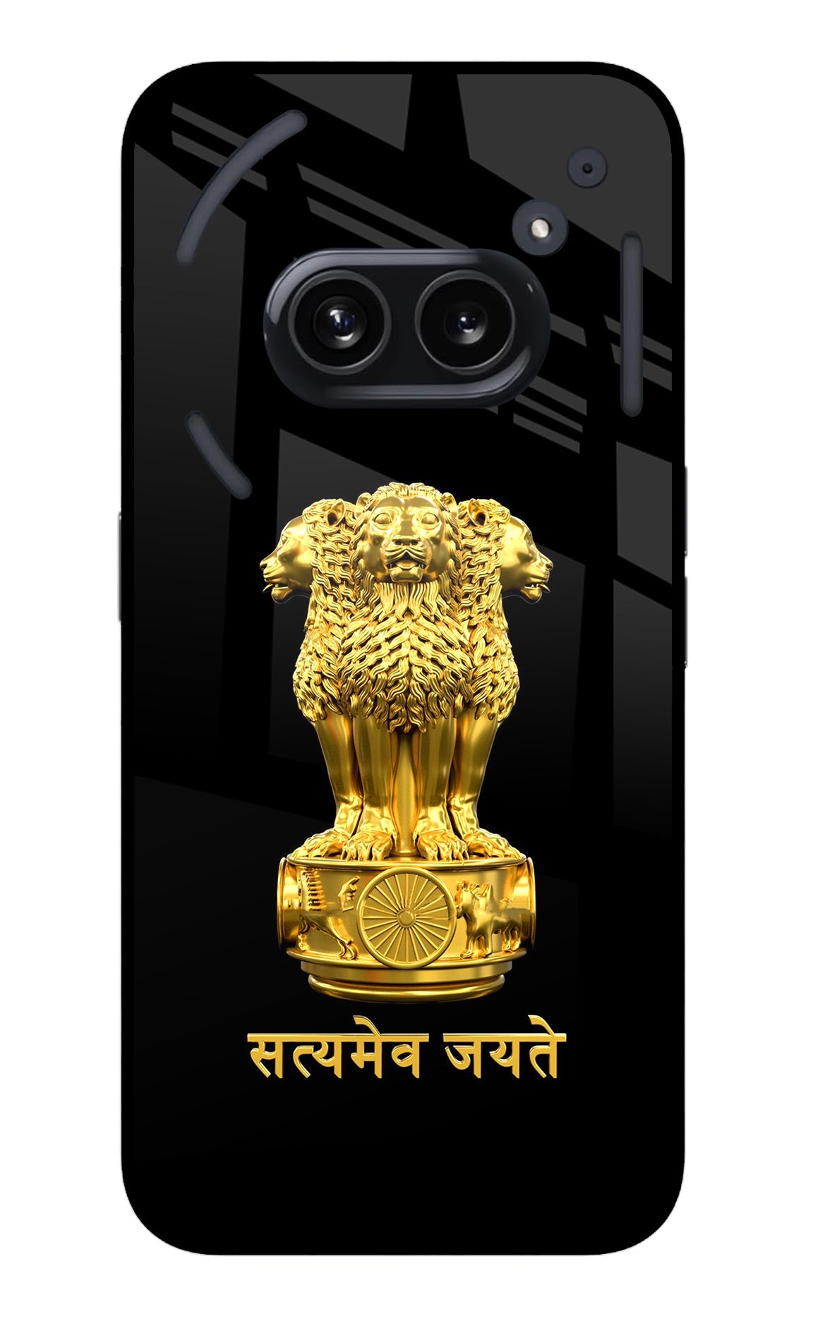 Satyamev Jayate Golden Nothing Phone 2A Back Cover