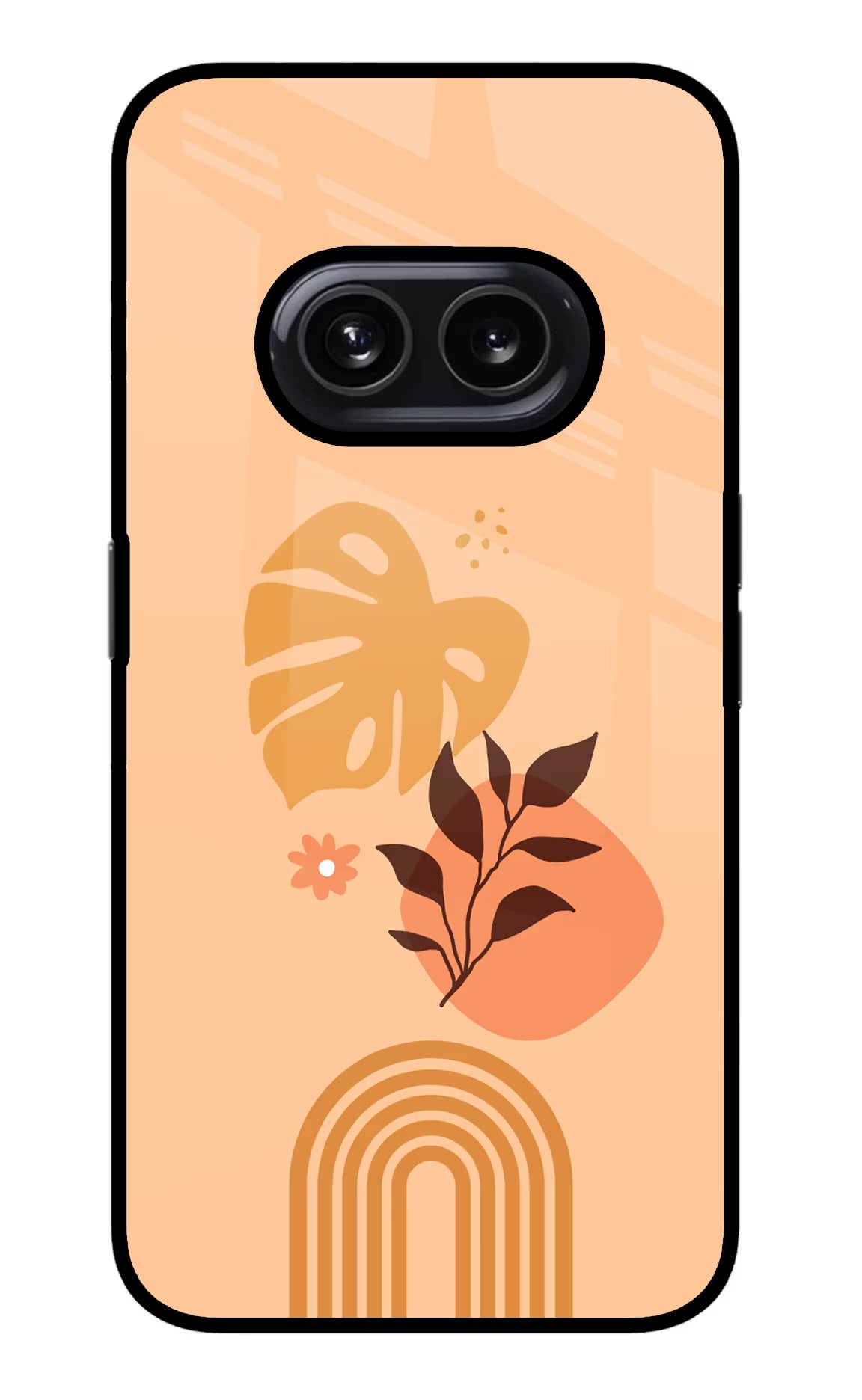 Bohemian Art Nothing Phone 2A Glass Case Back Cover by Casekaro
