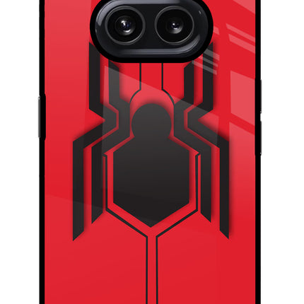 Spider Nothing Phone 2A Glass Case Back Cover by Casekaro