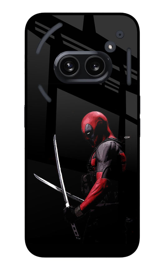 Deadpool Nothing Phone 2A Glass Case