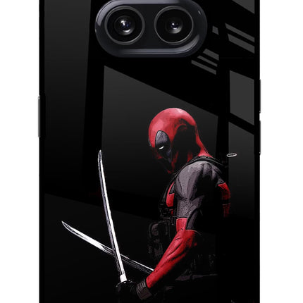 Deadpool Nothing Phone 2A Glass Case Back Cover by Casekaro
