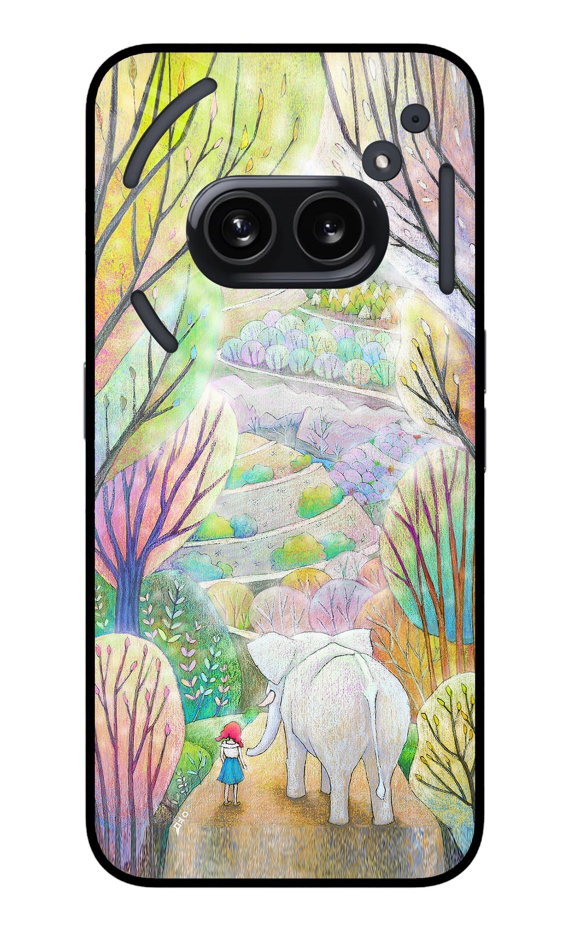 Nature Painting Nothing Phone 2A Glass Case