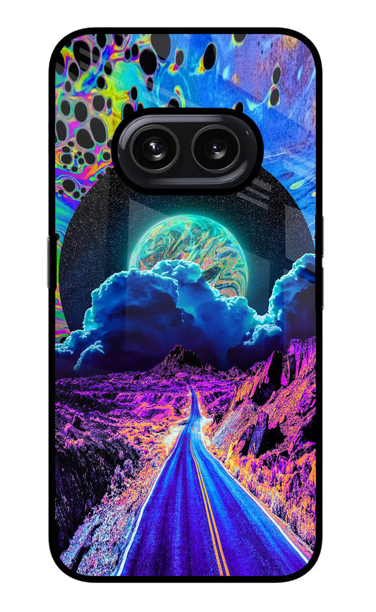 Psychedelic Painting Nothing Phone 2A Glass Case