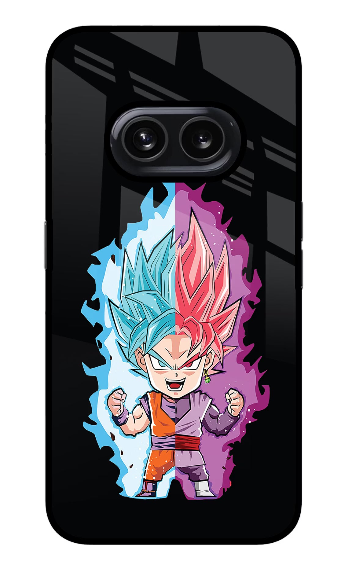Chota Goku Nothing Phone 2A Glass Case Back Cover by Casekaro