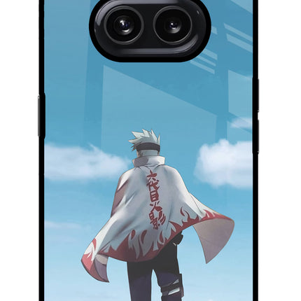 Kakashi Nothing Phone 2A Glass Case Back Cover by Casekaro