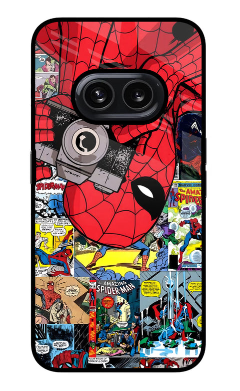 Spider Man Nothing Phone 2A Glass Case