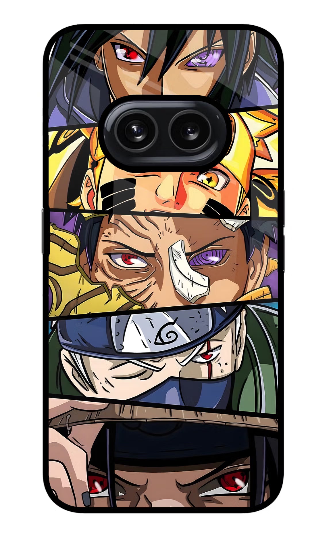 Naruto Character Nothing Phone 2A Glass Case Back Cover by Casekaro