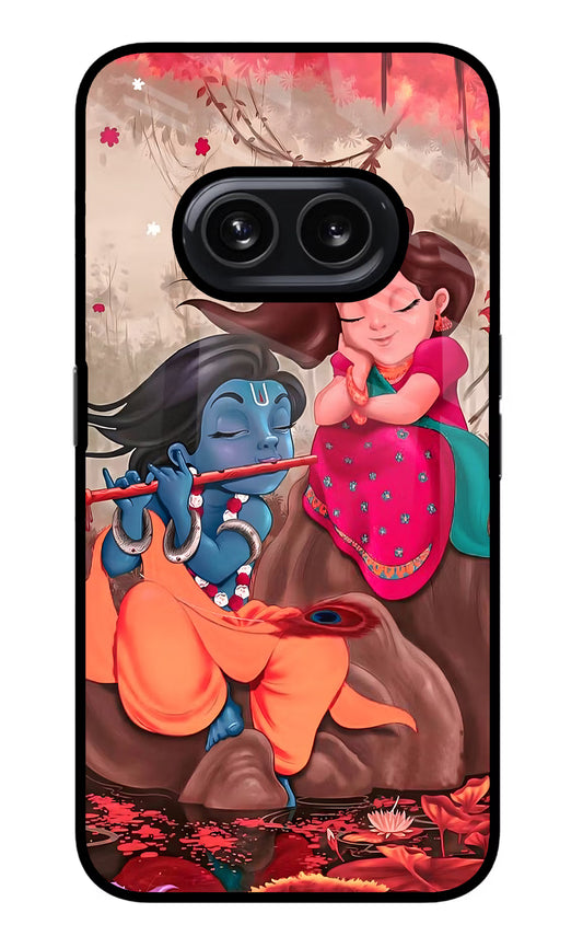 Radhe Krishna Nothing Phone 2A Glass Case