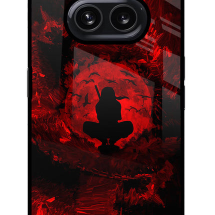 Itachi Uchiha Nothing Phone 2A Glass Case