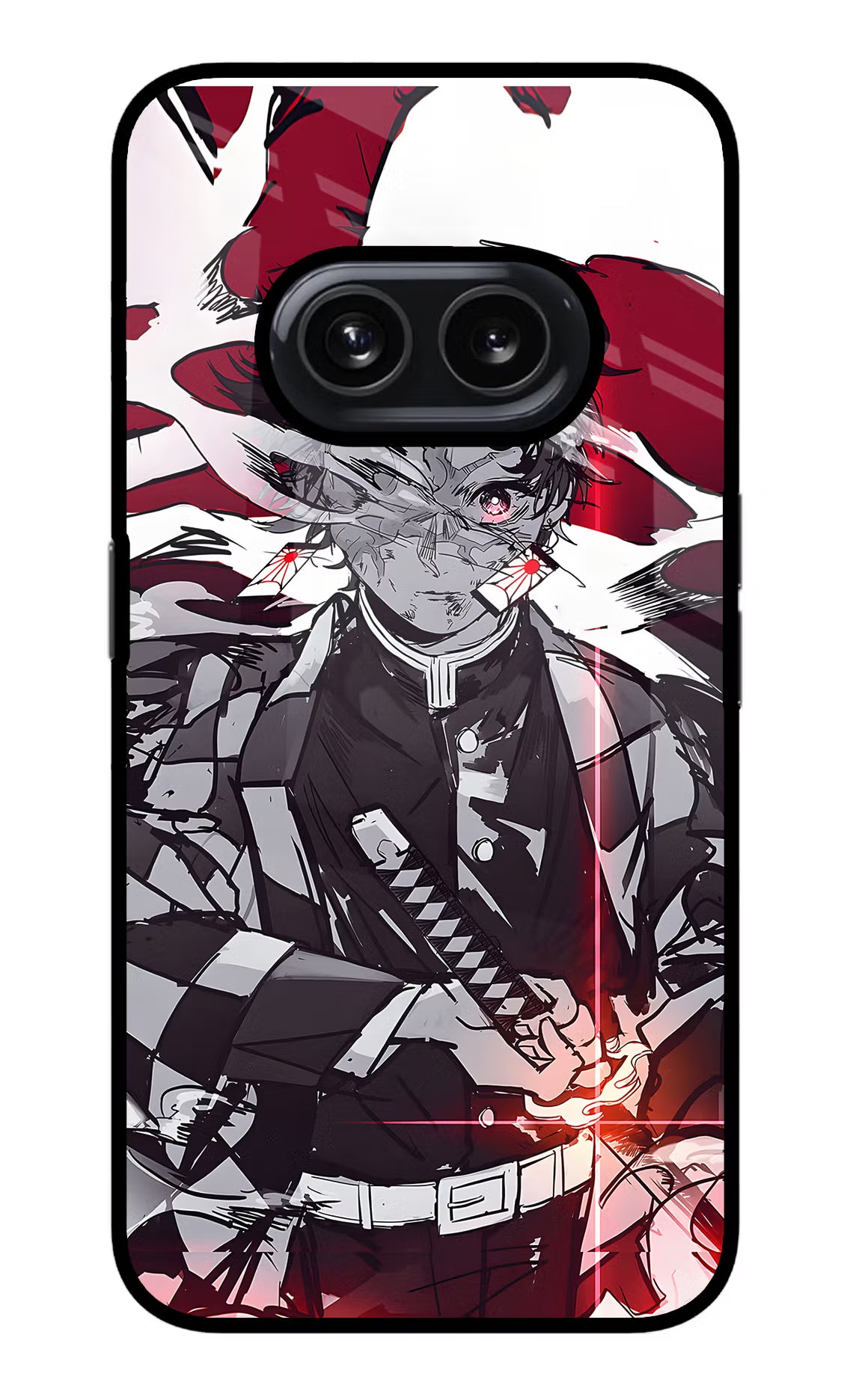 Demon Slayer Nothing Phone 2A Glass Case