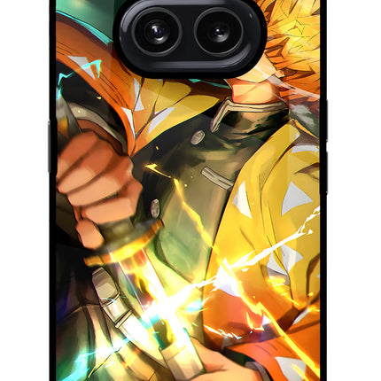 Demon Slayer Nothing Phone 2A Glass Case