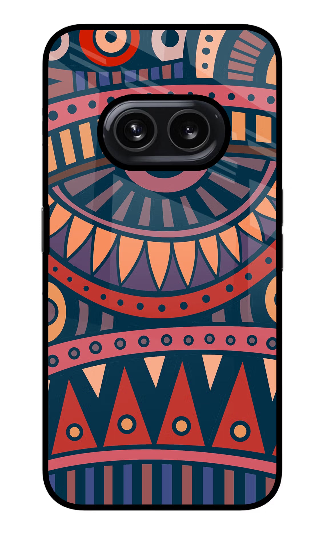African Culture Design Nothing Phone 2A Glass Case Back Cover by Casekaro