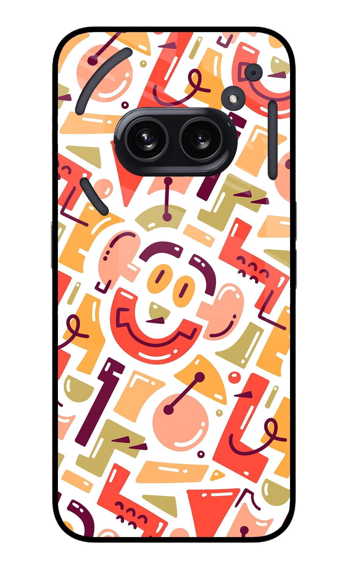 Doodle Pattern Nothing Phone 2A Back Cover