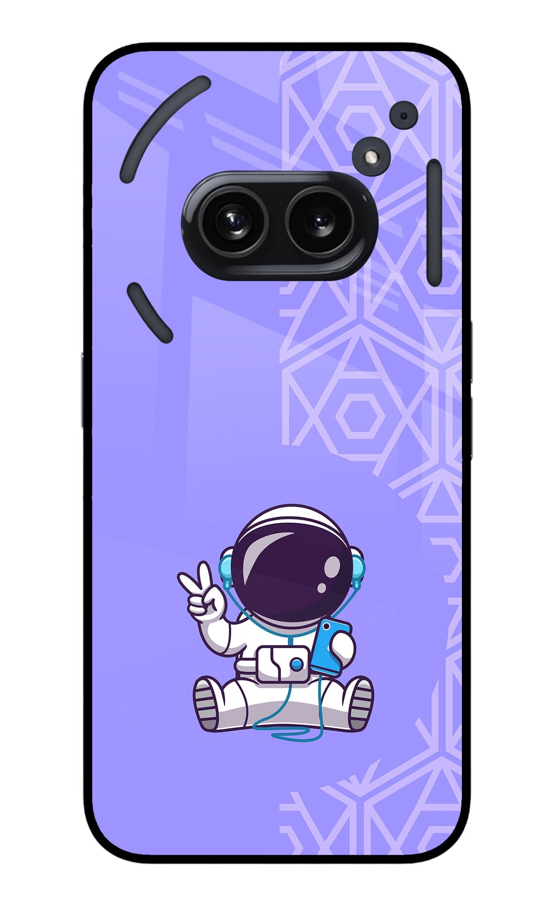 Cute Astronaut Chilling Nothing Phone 2A Back Cover