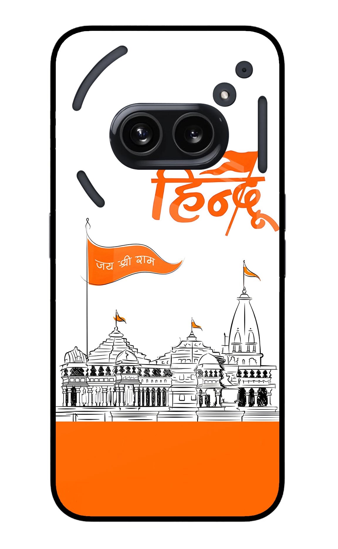 Jai Shree Ram Hindu Nothing Phone 2A Glass Case