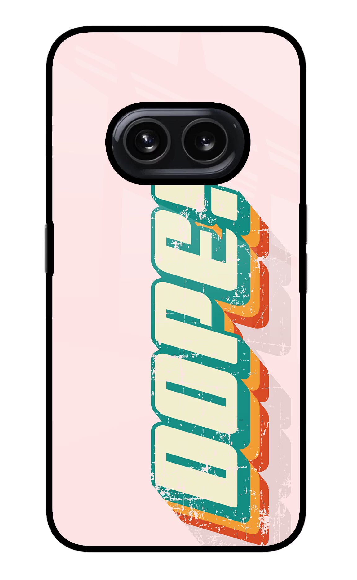 Dope Nothing Phone 2A Glass Case Back Cover by Casekaro
