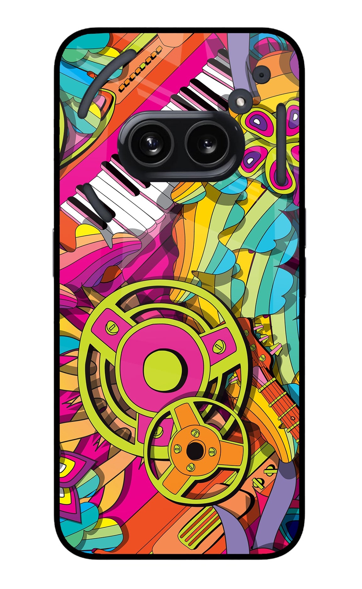 Music Doodle Nothing Phone 2A Glass Case