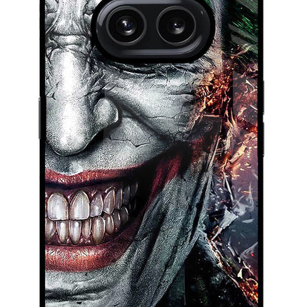 Joker Cam Nothing Phone 2A Glass Case Back Cover by Casekaro