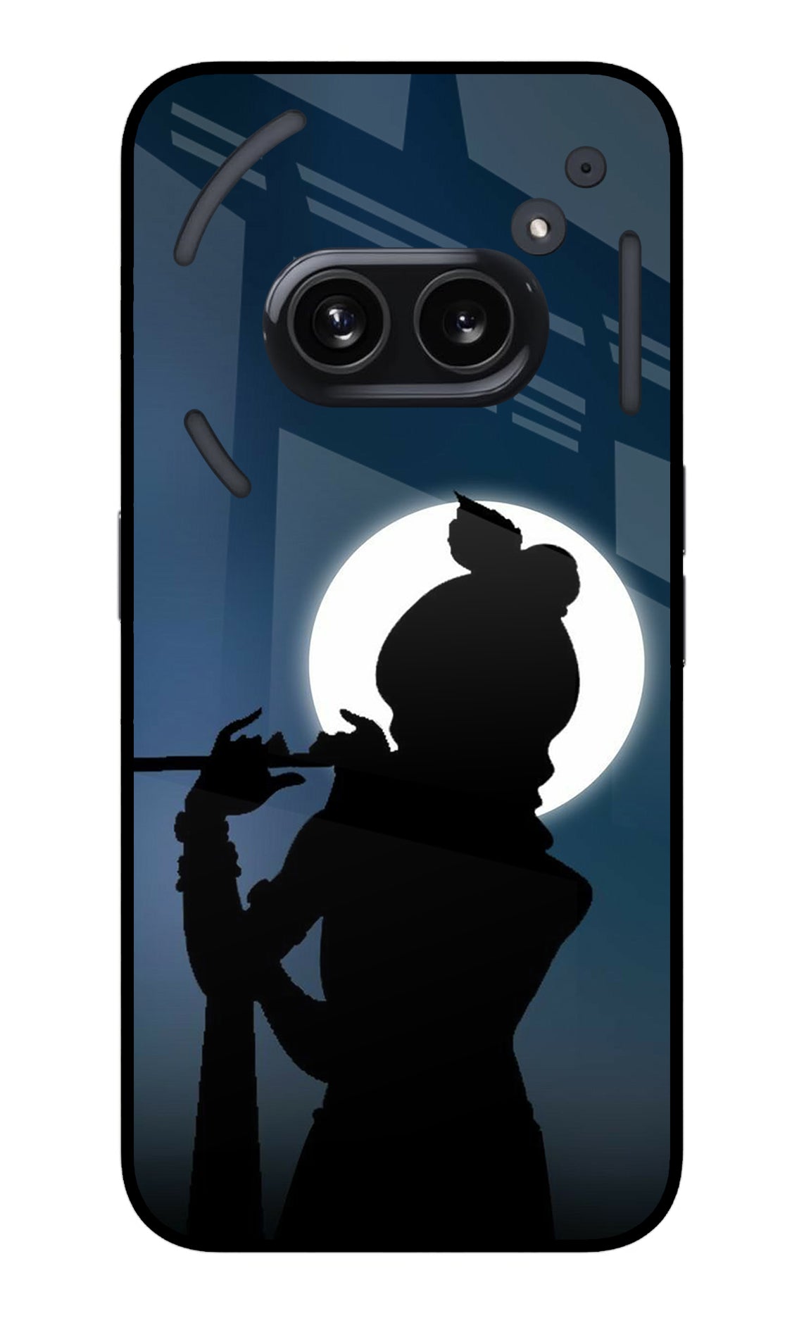 Shri Krishna Silhouette Nothing Phone 2A Glass Case