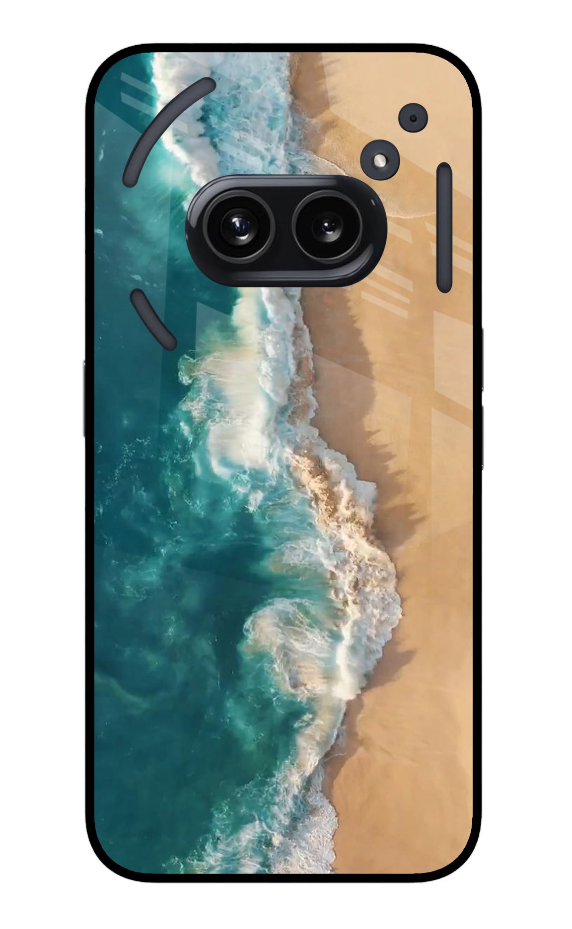 Ocean Beach Nothing Phone 2A Glass Case