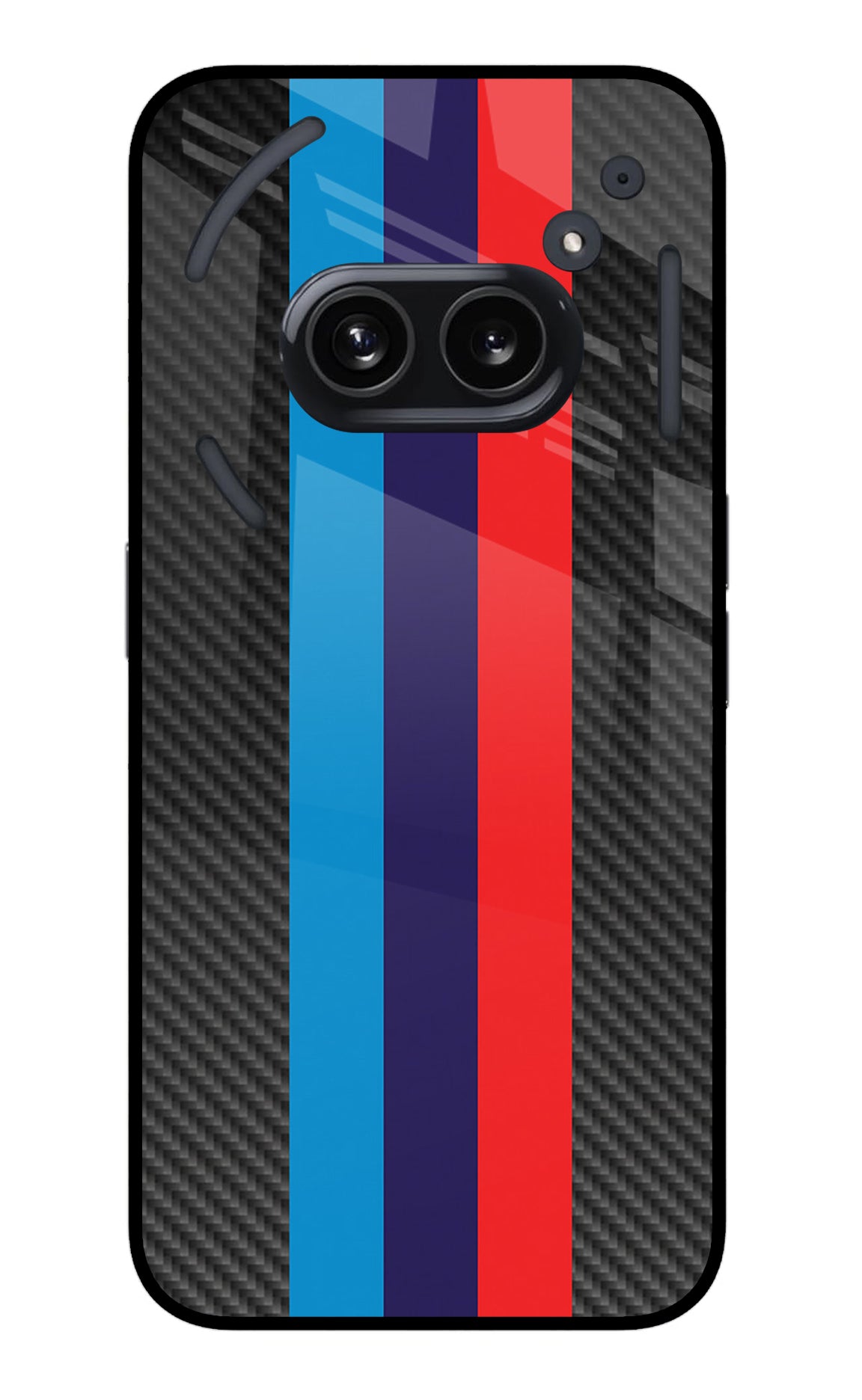 BMW Stripes Pattern Nothing Phone 2A Glass Case