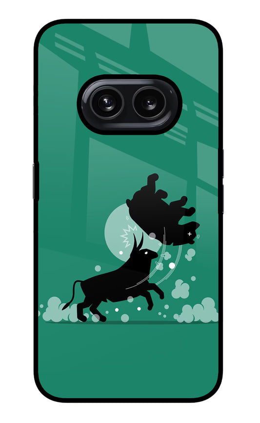 Bull Conqueror Nothing Phone 2A Glass Case